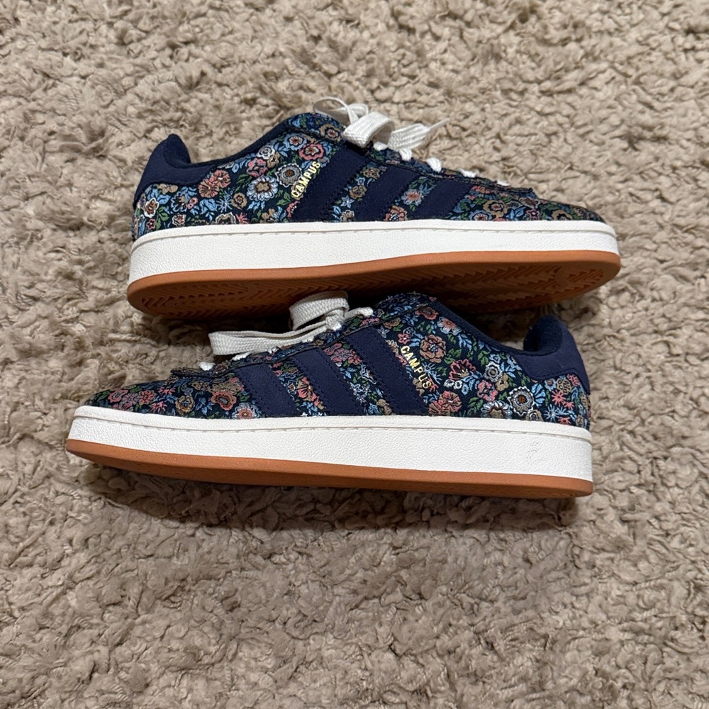 adidas Originals Campus 00s x Liberty London "Off White" Girls' Shoes - Picture 8 of 8